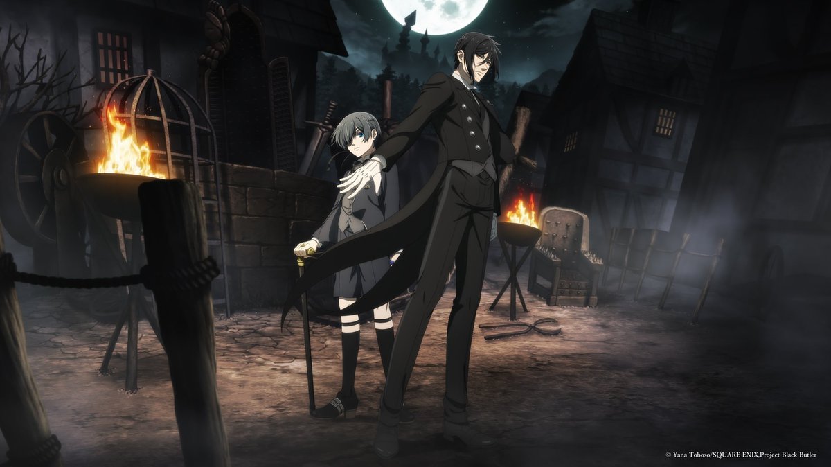 gaak_fr's tweet photo. 🚨OFFICIEL : La 5ème saison de l'anime BLACK BUTLER sortira en AVRIL 2025 !

Elle adaptera l'arc "Emerald Witch" ! https://t.co/KMnbgm96xv