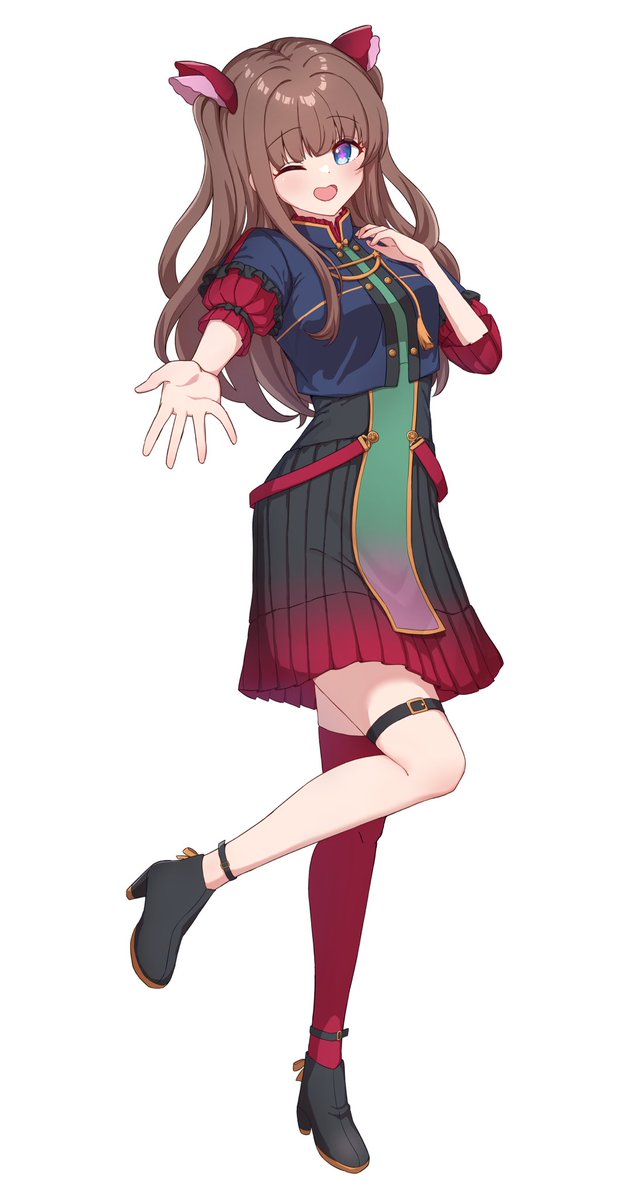 「初めてちえりちゃん等身大パネルを描きました!ホントにありがとうございます#ちぇり」|OOO@シロ組🌌のイラスト