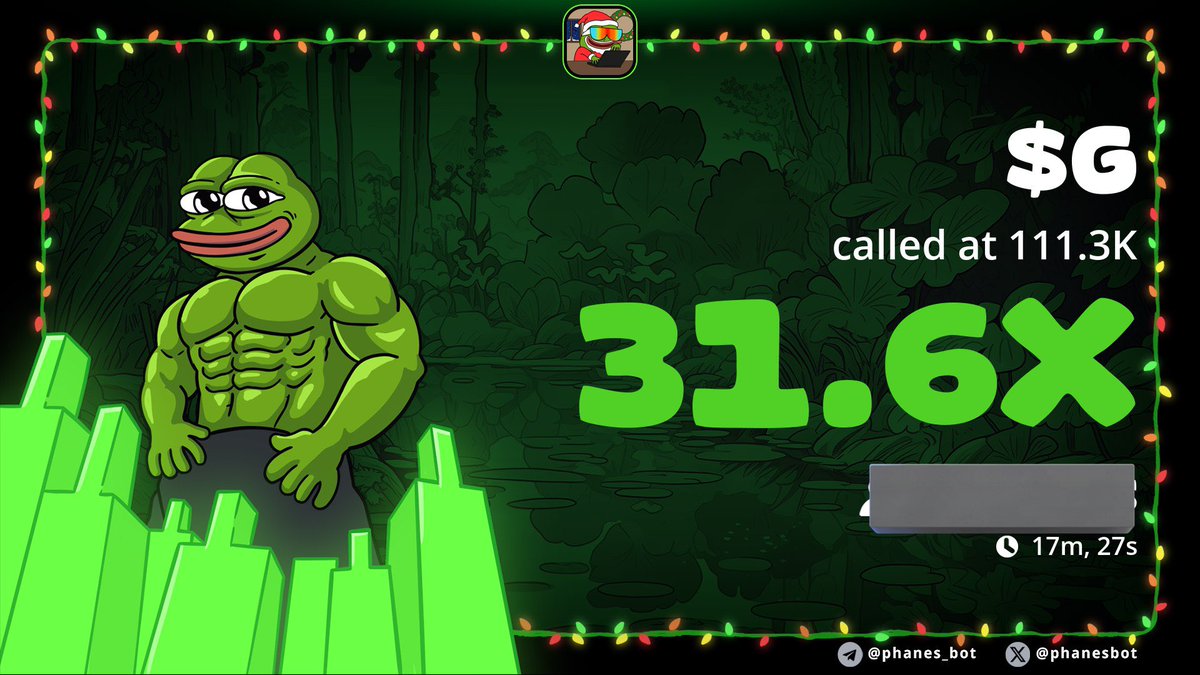 31.6X IN 17 minutes $G
CALLED IN MY GROUP 

8iFREvVdmLKxVeibpC5VLRr1S6X5dm7gYR3VCU1wpump