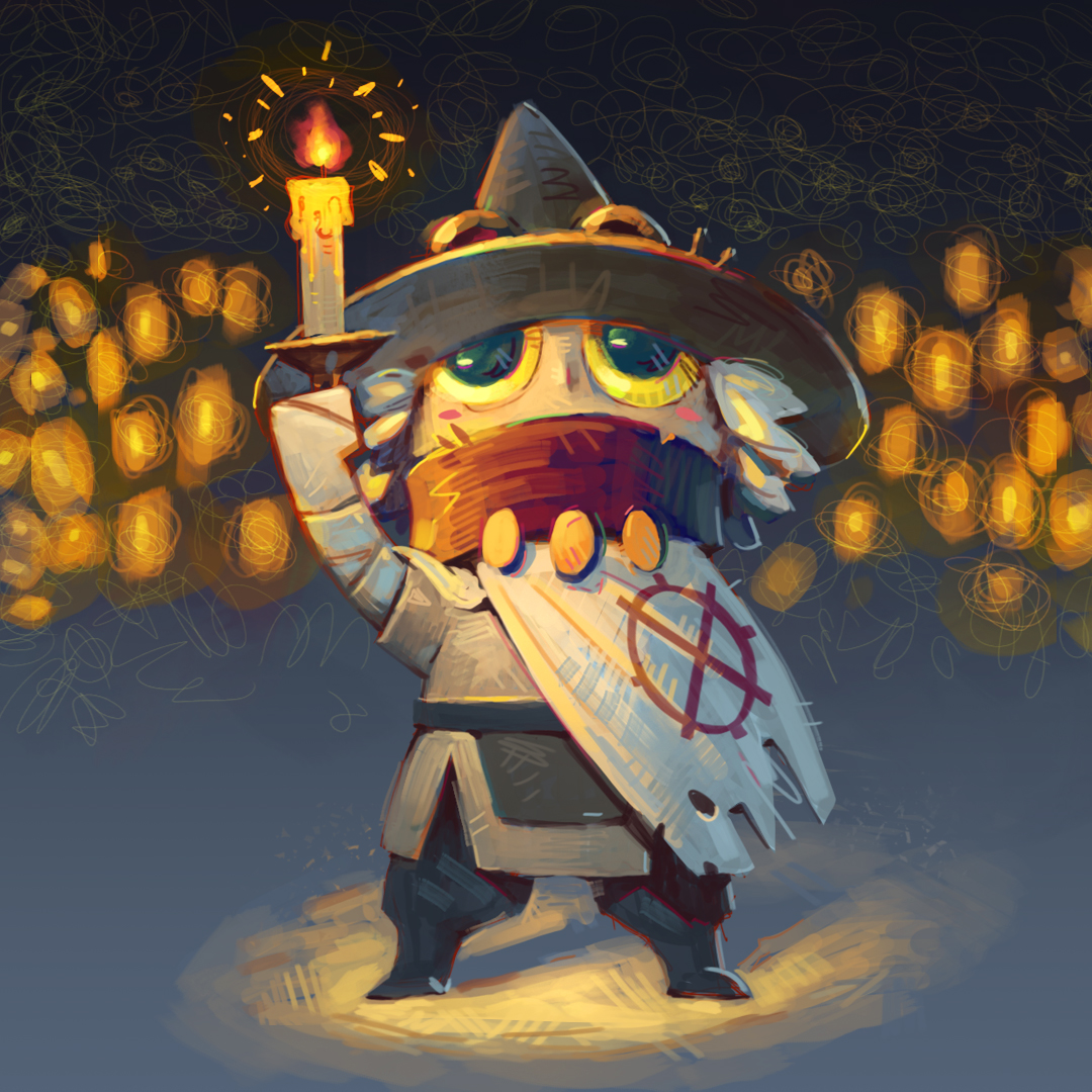 Artists speak through art.