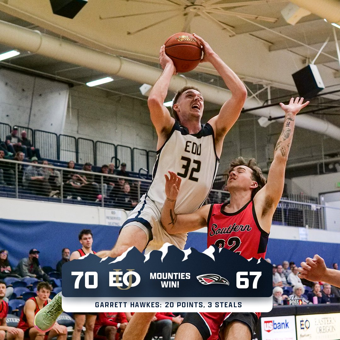 EOU Men's Basketball tweet media