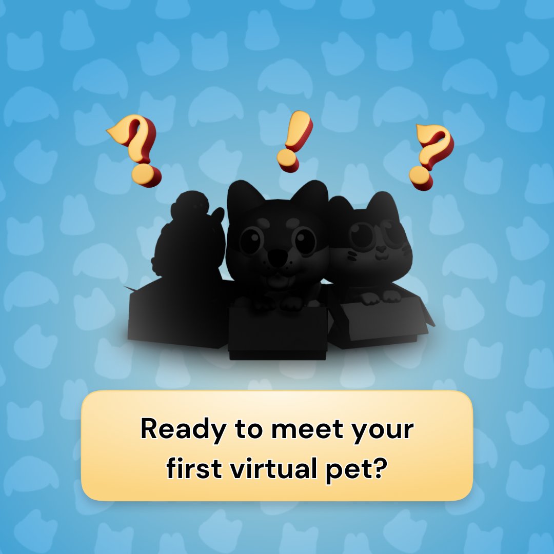 Get ready to meet your first virtual pet. W____O is coming! Please Stay Tuned! #CryptoGaming #Defigame