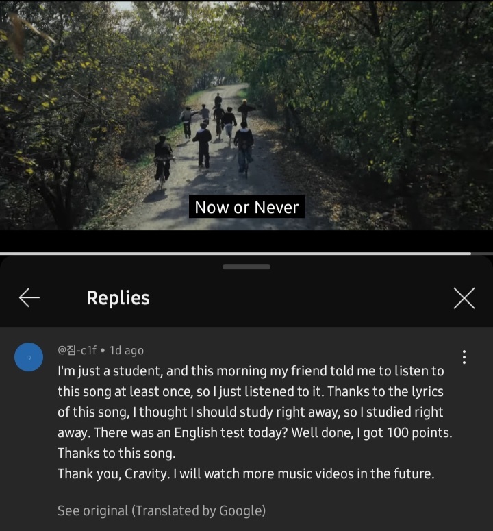 -star butuh motivasi belajar??

nonton video motivasi ❌
nonton mv cravity ✅

yang besok mau ujian dan males belajar ayo nonton Now or Never dulu 😂