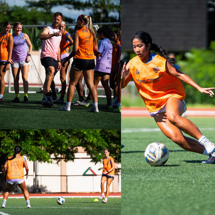 BellaPasion2024's tweet photo. The hard work continues as the Stallion Women's Team prepare for the Championship match of the #PFFWomensCup2024 #WeAreStallion 📷@StallionFCPhil https://t.co/AsxzgDkorT