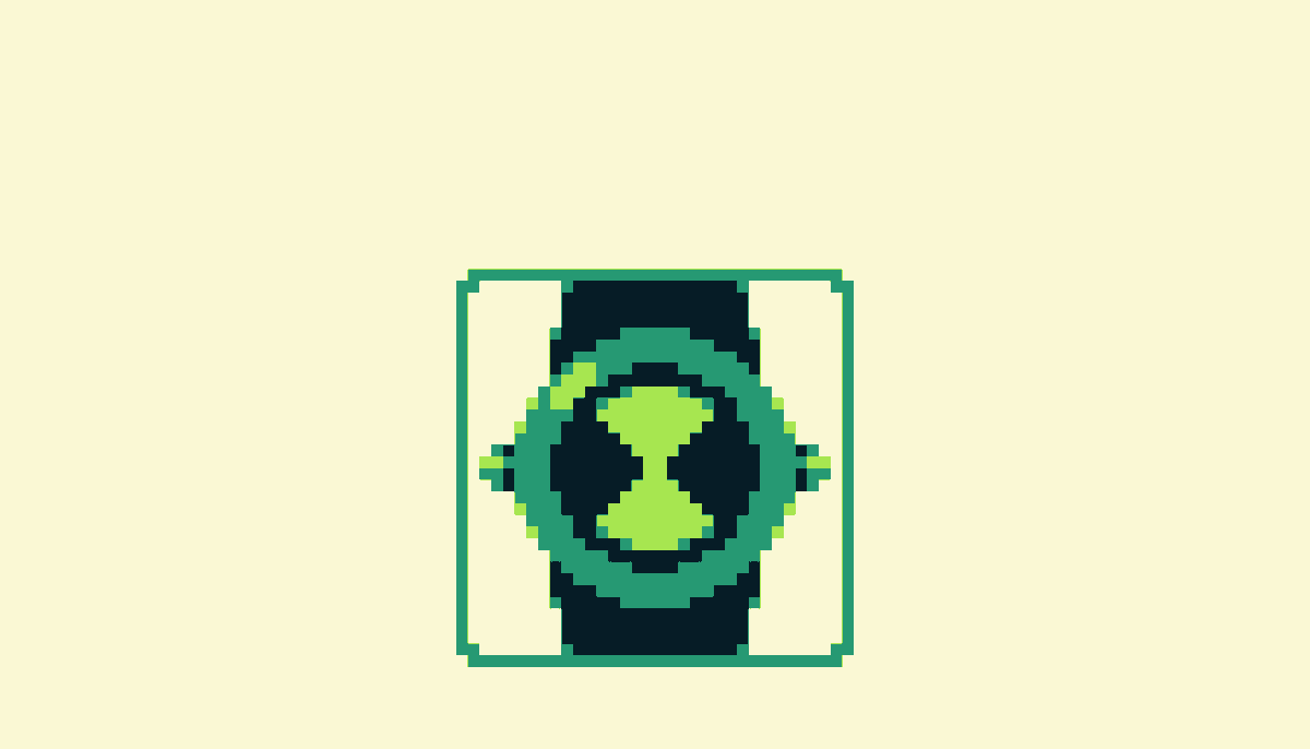 jedo_man's tweet photo. just a very special watch 
#Watch @Pixel_Dailies #pixel_dailies
#pixelart #ドット絵 https://t.co/lpx36n7uDF