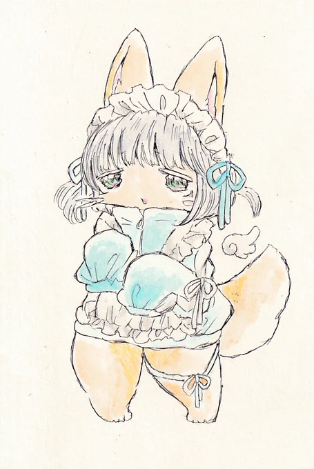 ジャージメイドちゃん。#イラスト #メイドインアビス 