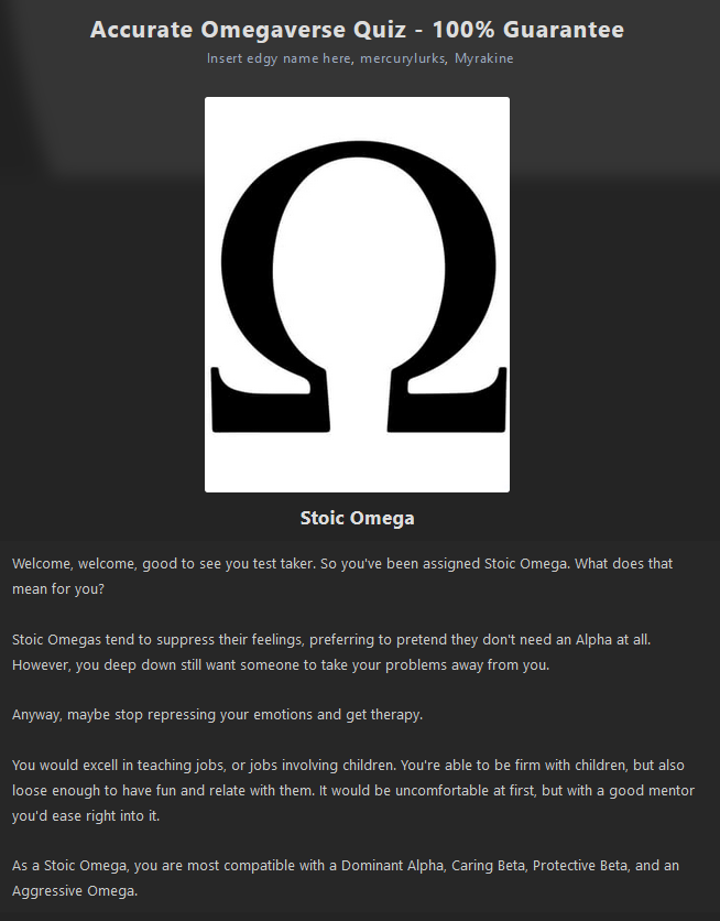 lmao
quotev.com/quiz/15192538/…