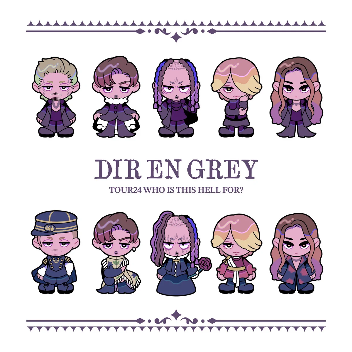 DIRENGREY アクスタ キーホルダー ステッカー 10点 yunico on X: 