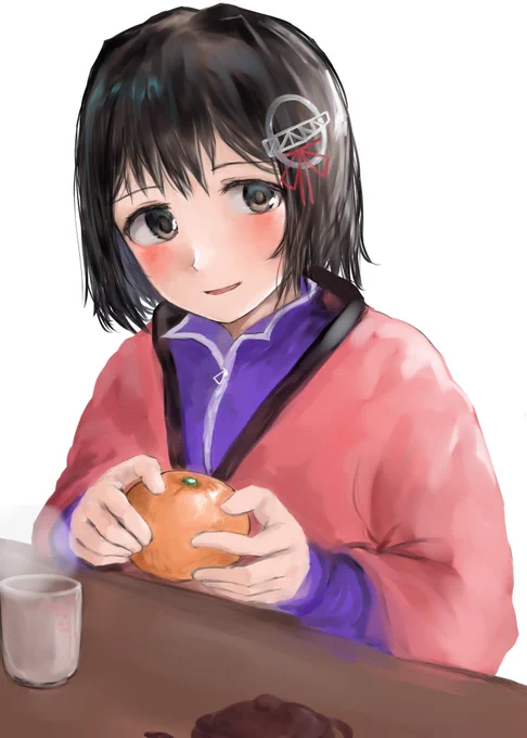 人生のエンドロールに羽黒ちゃんとこたつでみかんしたい人生だった 