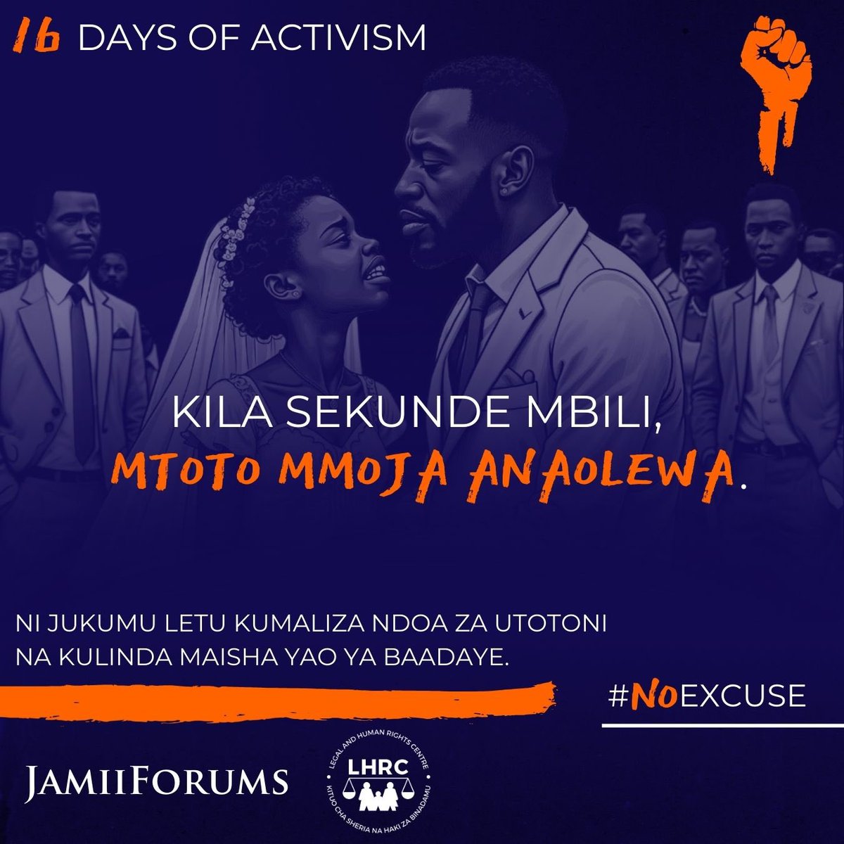 JamiiForums's tweet photo. #JamiiForums #16DaysOfActivism24 #WomenRights #EndGBV #ProtectWomen #JFWomen #NoExcuse #PingaUkatiliMtandaoni https://t.co/BsC1CdcEmQ