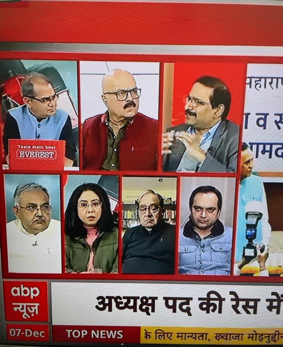 kg_suresh's tweet image. Last night on @ABPNews .
#abpnewslive
#ABPLive
#kgsuresh 
@abplive