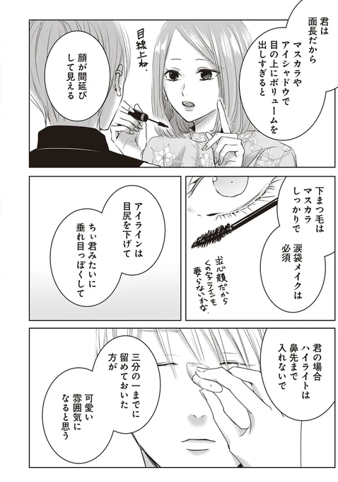 男の子にメイクしてあげる話(3/4) 