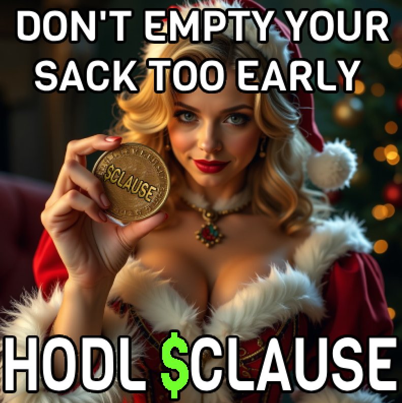 ShillyWonkaBSC's tweet photo. @cottonxbt #CTO INCREDIBLE LORE!
Check out $CLAUSE

🔥FIRE MEMES, 🔥
📺2 KICK STREAMERS📺

💻TG: https://t.co/v822J93B4N

💭DISCORD:  https://t.co/hSdWEdf5qg

📊CA: 5aLSLDf2hGaXDm71vCfVhgyUWiUsWCoR7EVQpayCpump

#RUGFREE https://t.co/v2C5LtZmjF