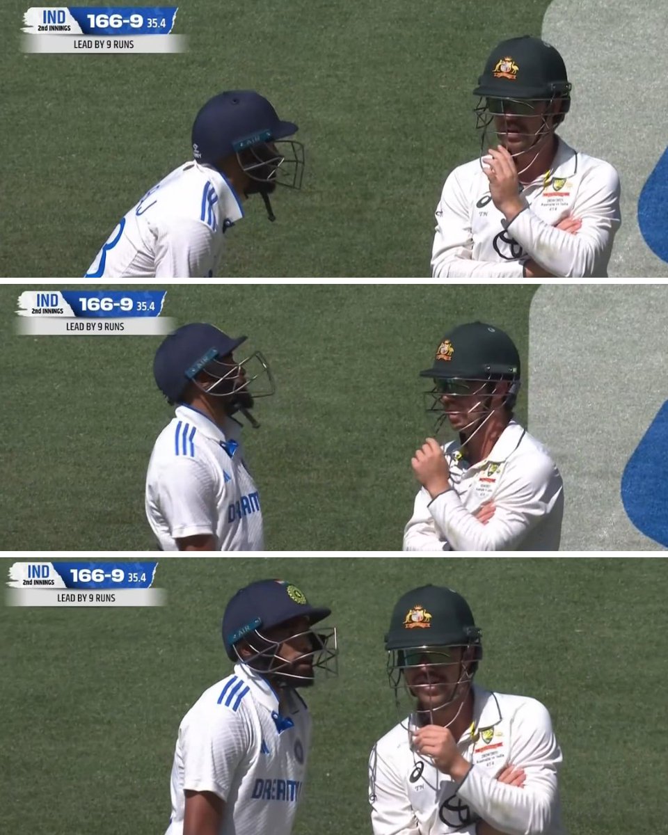 Cricketracker's tweet photo. Mohammed Siraj🤝Travis Head

Great to see both Mohammad Siraj and Travis Head clearing the air on everything🙌

📸: Disney+ Hotstar https://t.co/nlVULOTilZ