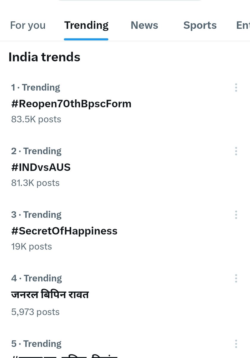UpscScreenshots's tweet photo. ये 1 लाख लोग पागल नहीं हैं. #Reopen70thBPSCForm https://t.co/7EDsujwFoc