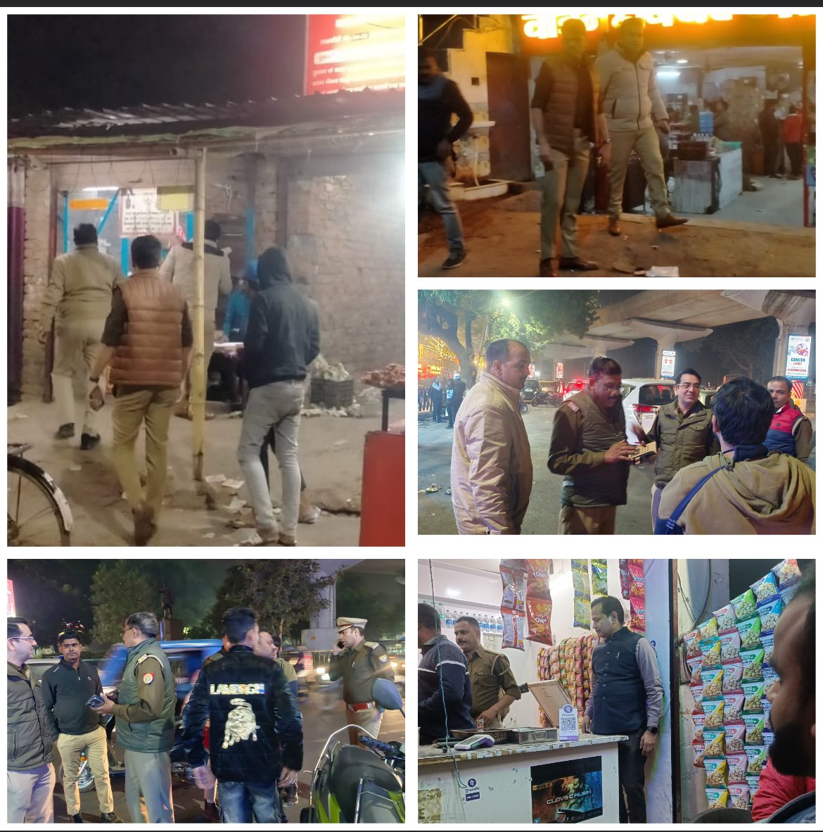 upexcise's tweet photo. ▪️लखनऊ-विभिन्न आबकारी टीम ने शराब की दुकानों के आस-पास एवं सार्वजनिक स्थलों पर मदिरा पान करने और कराने वाले के विरुद्ध देर रात्रि तक अभियान चलाया।
▪️गोमतीनगर के ग्वारी चौराहा, गोमतीनगर विस्तार लक्ष्मी मार्केट,न्यू सदर तहसील रोड पर खुले में सड़क पर पीने प���लाने वाले की विरुद्ध कार्रवाई की गई।                                                       ▪️इसी क्रम में थाना मडि़यांव और शैरपुर अंतर्गत भिटौली चुंगी,महर्षि नगर,आईआईएम रोड और छठामील क्षेत्रों में पैदल गस्त की गई। 
▪️थाना हजरतगंज अंतर्गत परिवर्तन चौक,चाइना बाज़ार, लालबाग बाग़,नगर निगम कार्यालय के निकट,थाना नाका हिंडोला अंतर्गत मोहन होटल रोड,सुदर्शन सिनेमा,चारबाग स्टेशन के सामने, टेम्पो स्टैंड के पास खुले में मदिरा पीने-पिलाने वाले व्यक्तियों को कड़ी चेतावनी देते हुए 03 व्यक्तियों के विरुद्ध नियमानुसार कार्रवाई की गई।
@UPGovt @nitinagarwal_n
@ChiefSecyUP @UPCane @InfoDeptUP @Uppolice @AdminLKO