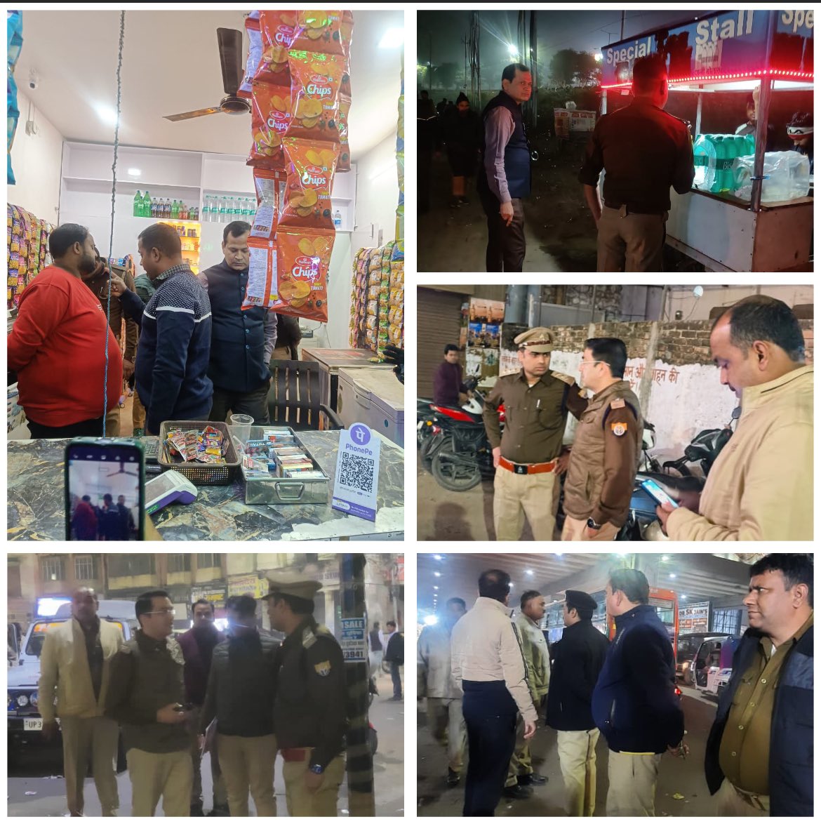 upexcise's tweet photo. ▪️लखनऊ-विभिन्न आबकारी टीम ने शराब की दुकानों के आस-पास एवं सार्वजनिक स्थलों पर मदिरा पान करने और कराने वाले के विरुद्ध देर रात्रि तक अभियान चलाया।
▪️गोमतीनगर के ग्वारी चौराहा, गोमतीनगर विस्तार लक्ष्मी मार्केट,न्यू सदर तहसील रोड पर खुले में सड़क पर पीने प���लाने वाले की विरुद्ध कार्रवाई की गई।                                                       ▪️इसी क्रम में थाना मडि़यांव और शैरपुर अंतर्गत भिटौली चुंगी,महर्षि नगर,आईआईएम रोड और छठामील क्षेत्रों में पैदल गस्त की गई। 
▪️थाना हजरतगंज अंतर्गत परिवर्तन चौक,चाइना बाज़ार, लालबाग बाग़,नगर निगम कार्यालय के निकट,थाना नाका हिंडोला अंतर्गत मोहन होटल रोड,सुदर्शन सिनेमा,चारबाग स्टेशन के सामने, टेम्पो स्टैंड के पास खुले में मदिरा पीने-पिलाने वाले व्यक्तियों को कड़ी चेतावनी देते हुए 03 व्यक्तियों के विरुद्ध नियमानुसार कार्रवाई की गई।
@UPGovt @nitinagarwal_n
@ChiefSecyUP @UPCane @InfoDeptUP @Uppolice @AdminLKO