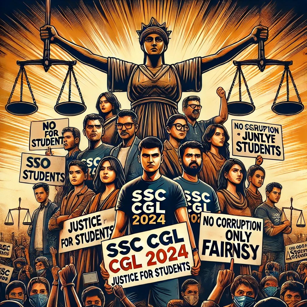 ImranSyedDanis1's tweet photo. #SSC #CGL में स्कैम की लिस्ट लम्बी हो चुकी है। लाखों मेहनती और ईमानदार छात्रों के भविष्य के साथ आयोग ने खिलवाड़ किया है।

SSC चेयरमैन को तुरंत बर्खास्त कर सरकार स्कैम की जांच कराए और रिजल्ट में संसोधन कर दोबारा कट-ऑफ जारी करे।

#Ssc_Scam #SSCCGL2024 #ssc_सुधार_करो #Ssc_Stop_Scam https://t.co/ADwv2SFGEt