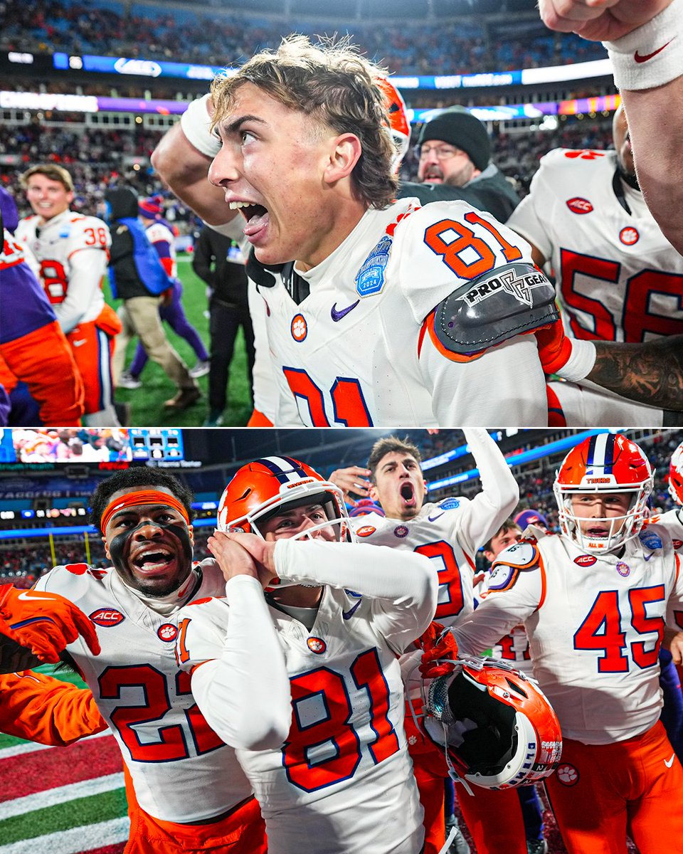 When you win the ACC Championship for your team 🔥