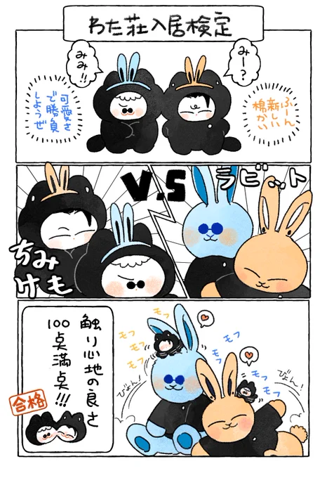 わた荘の新入り🐰③ 