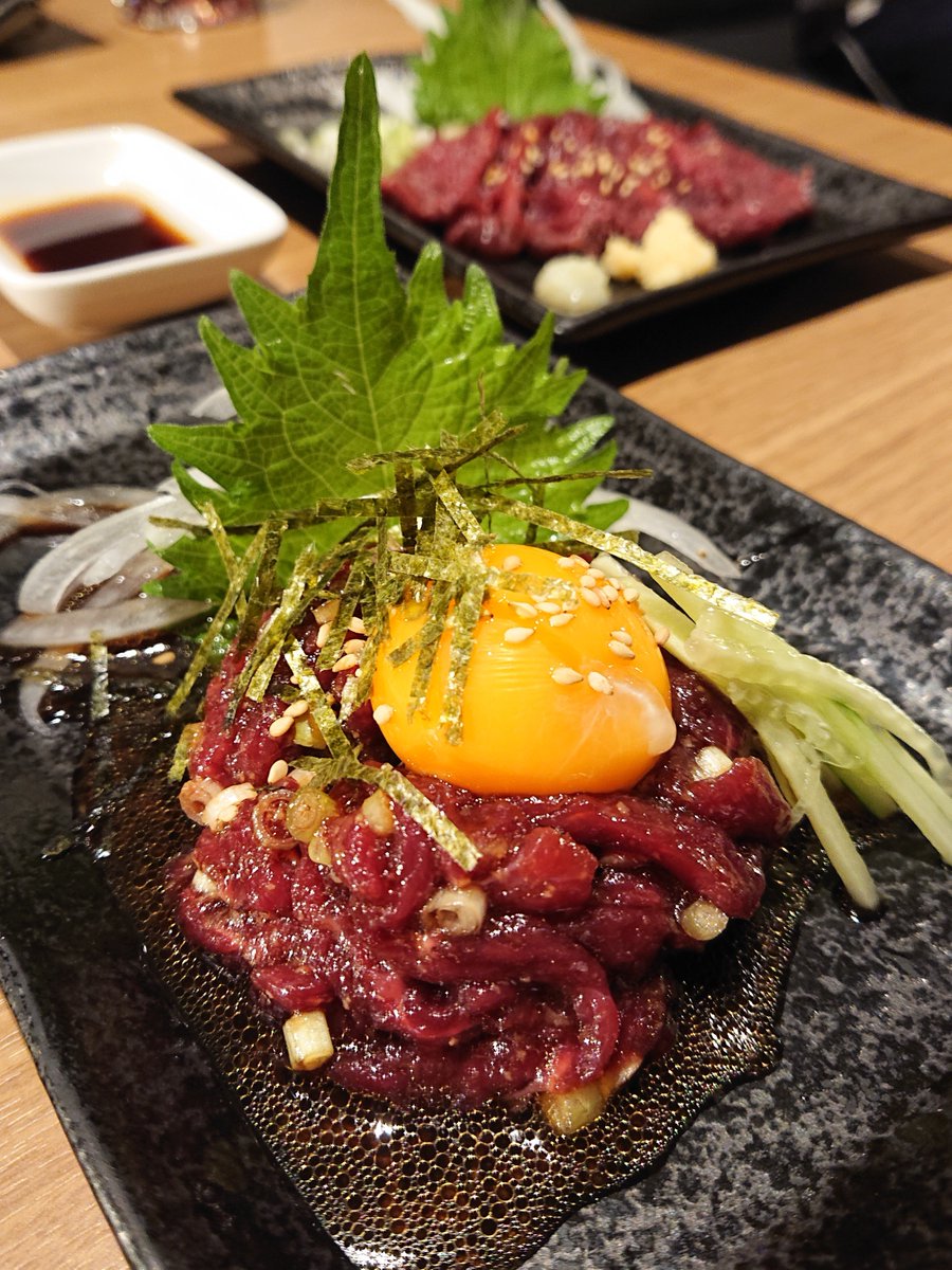 tatsujin_do's tweet photo. 焼肉さくら の 馬ユッケ
やきにくは、やきにくい🤣
ウマイよ
#焼肉さくら #焼肉 #神戸町 #XZ2compact https://t.co/LkDx6TxrMB