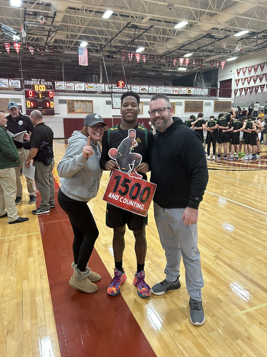 Blessed to hit 1500 points 🙏🏾