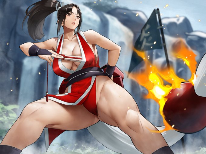 前描いた舞をスト6風に描きなおした^^舞楽しみ^^ 