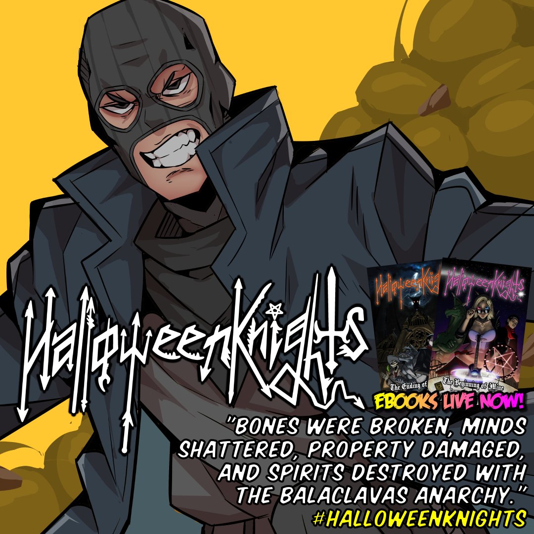 Hey #ReadingCommunity and #WritingCommunity!

Here's your #HalloweenKnights #TrickOrTreatMOFO #WritersLift #ArtShare and #ShamelessSelfPromo for #ArtMoots #AuthorsOfTwitter #WritersOfTwitter!

Drop your: #art #books #blogs #fanart #links #music #rock #WIP!

Follow, like, retweet!