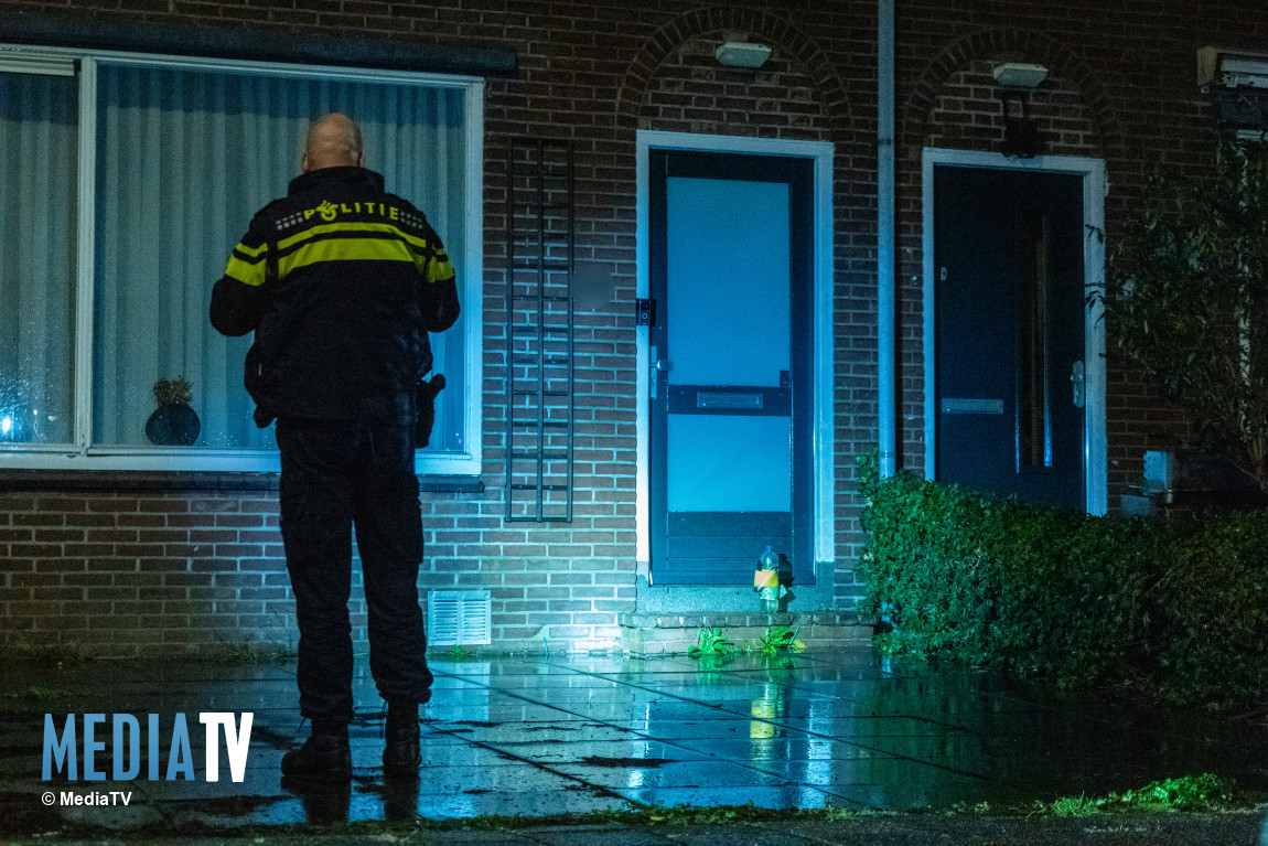 Brandbom gevonden bij woning in Alblasserdam
