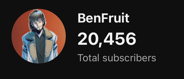 BEEN DOING A YT VIDEO EVERY WEEK AND IT HAS BEEN A LOT OF FUN!!!! I FEEL LIKE IM GETTING THE HANG OF THE EDITING THING!
THE WEEKLY VIDEO WILL COME OUT TOMORROW NOT TODAY BECAUSE I FORGOT TO EDIT CAUSE IT WAS MY BIRTHDAY!
ALSO WE HIT 20K SUBS ON YT ON MY BDAY SO THATS ALSO COOL!!