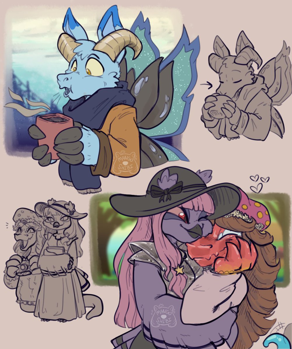 mango_shibi's tweet photo. time for some comfort #neopets art work https://t.co/r1wbBOIiJc