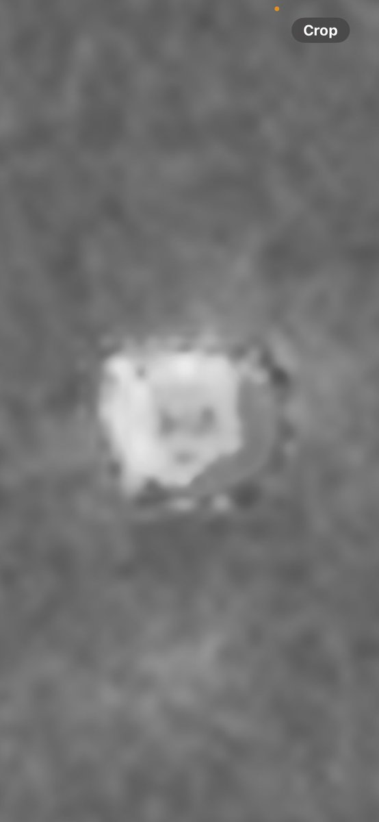 Green and orange orbs with faces of greys