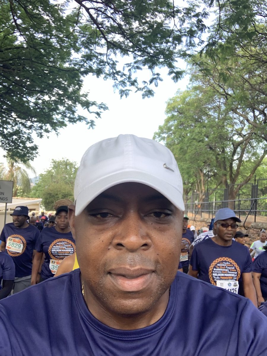 10km loading ! Let’s go ,let’s go ⁦<a href="/mandelarw/">Mandela Remembrance Walk & Run</a>⁩ #MRWR2024