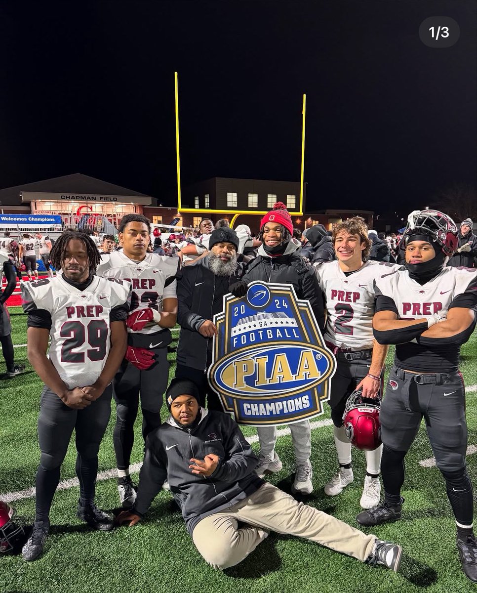 6A PIAA State Champions! 
Freshmen year completed!