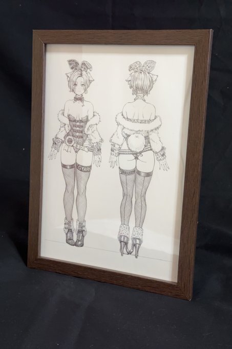 Skeb依頼いただいた作品は、ボールペン原画が発生します。 原画は希望される依頼者様に額に入れて有償にてお譲り(養子縁組)しています。   

また依頼者様の取得希望ない場合は、オープン販売することがあります(里親募集) 