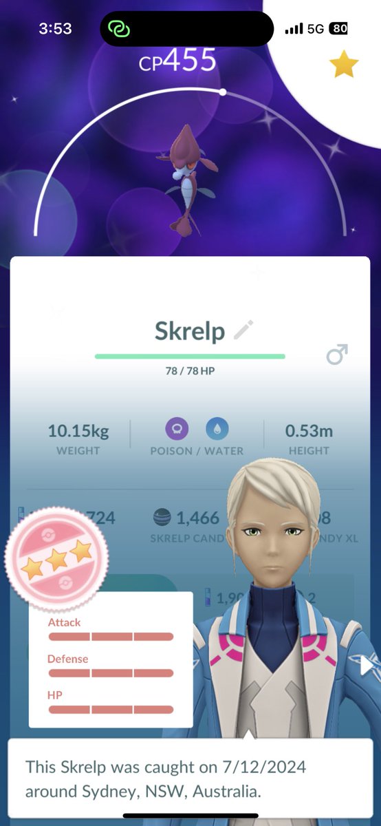 Winner winner, chicken dinner!

Research day was a great success. Got the #shundo i really wanted. Over the moon 😊 

#PokemonGO #色違い #100iv