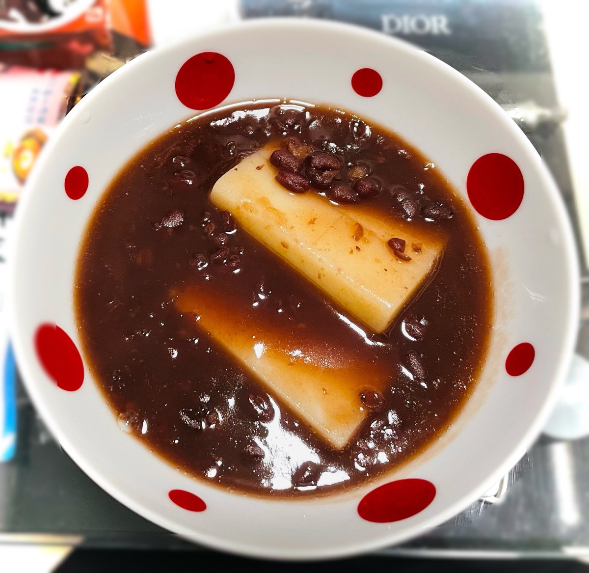 年明けを待てずに、おもち食べる！