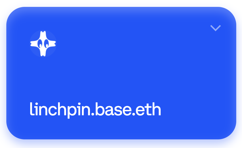 dan_w888's tweet photo. @jessepollak @base Hey Jesse! locked and loaded 

linchpin.base.eth https://t.co/SOGvWFJSox