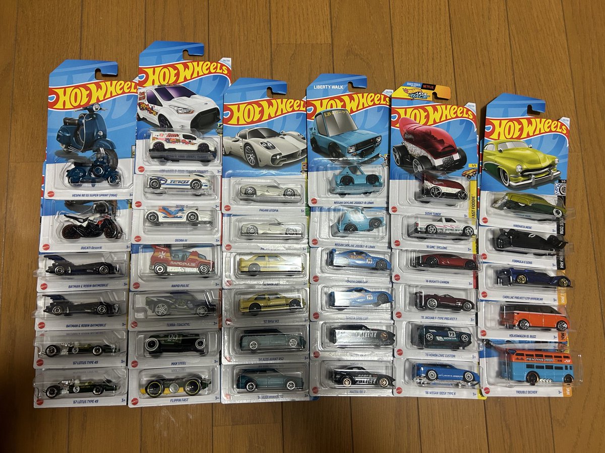 24Mthr's tweet photo. イオンスタイルオンラインで購入😊
sth入ってませんでした😂
#ホットウィール https://t.co/RZzTj6Q3x4