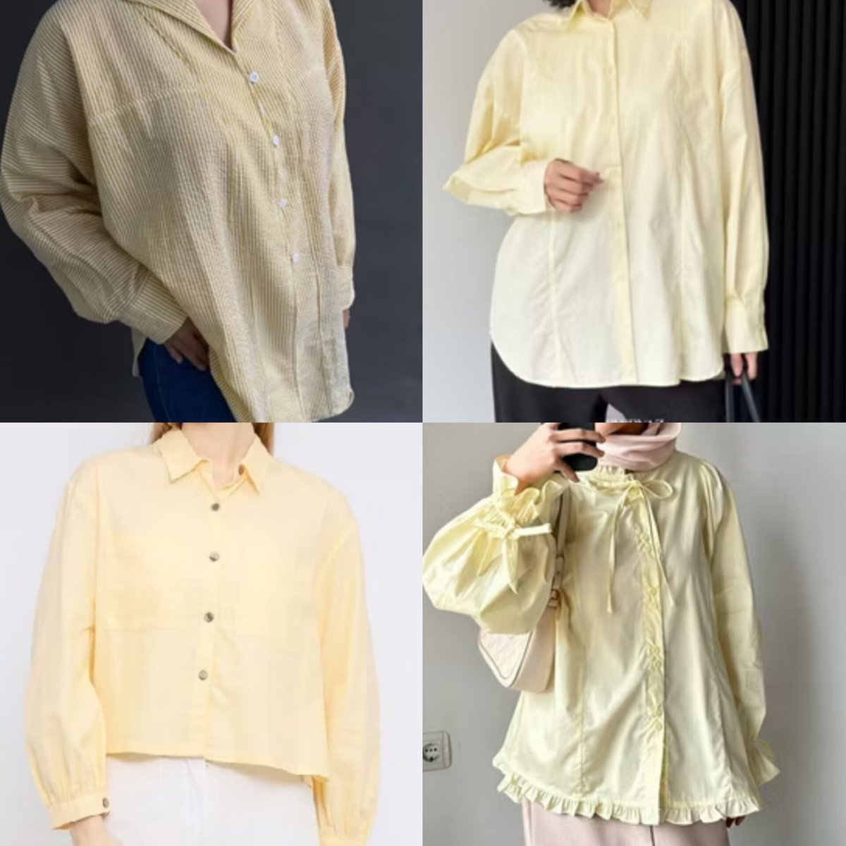 onleemark_'s tweet photo. ✨ Rekomendasi atasan serba kuning ✨

Guys aku mau rekomendasiin blouse serba kuning yang cocok buat daily ataupun buat hangout bareng temen! Buat pecinta kuning wajib scroll thread ini sih 🙌🏻

~ A Thread ~ https://t.co/tVBajMNdJ9
