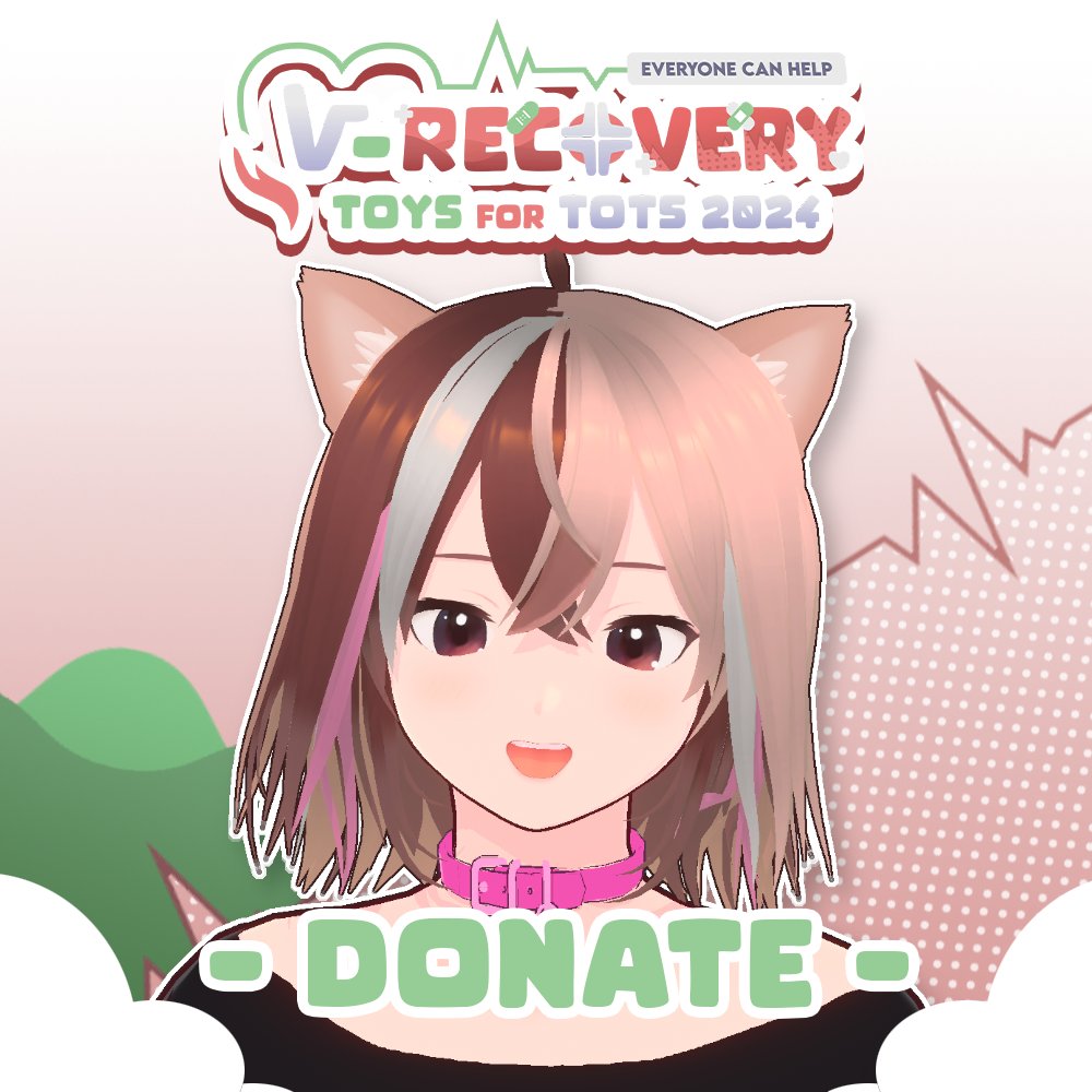 NeoPawlino's tweet photo. Hi everyone! I'll be taking part in another fundraiser this week with @VRecovery_ to raise money for Toys for Tots from Dec 8 - Dec 15!
If you'd like to donate please check out my campaign link below!
#VRecovery #ToysForTots https://t.co/4n5XDLIctO