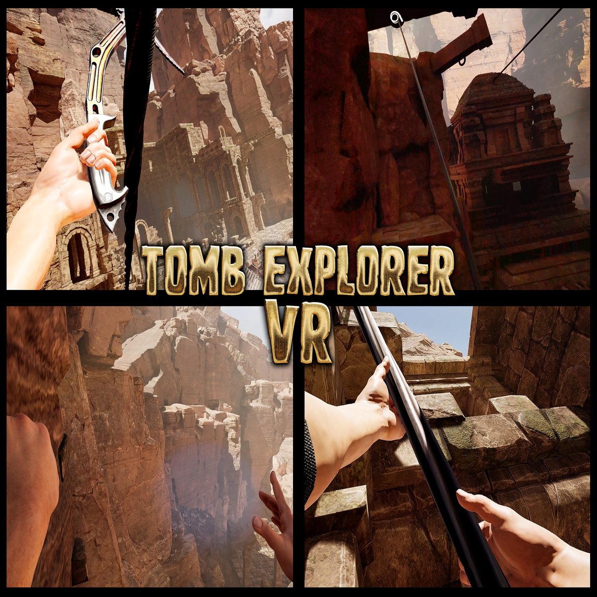 Where are all the #Boneworks fans? Did you leave #Steam for #Meta? 🧐
Tomb Explorer VR delivers immersive physics-based VR adventure. Let’s go, adventurers! #UnrealEngine #VR