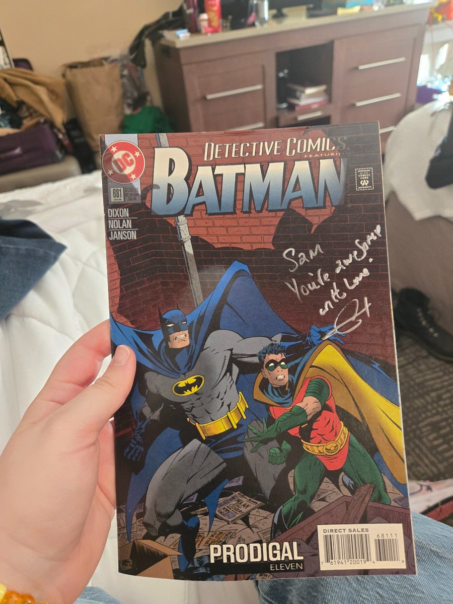 QueerMagneto's tweet photo. @GothamChief first appearance of Bock signed by Con. And a copy was given to him as well lol. https://t.co/xVkFkjO7hv