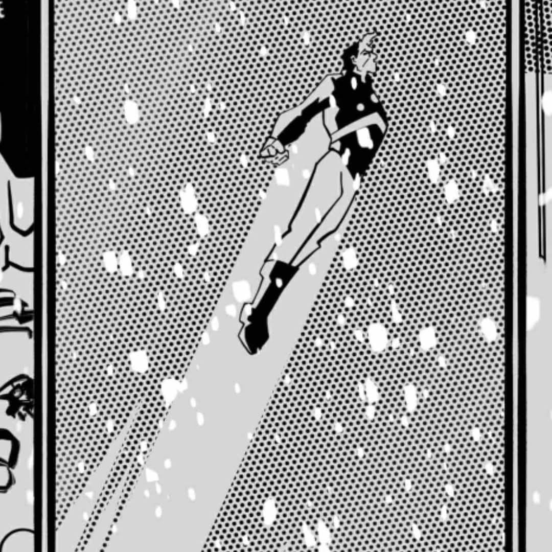 JamesLeeStone's tweet photo. I've been working on a chapter for a #holiday #anthology with #VegasCreators Jill Avilez &amp; Teddy Tso who are crafting their own stories! 
Here's a #SneakPeek at a page from my story-
Follow along as #HugoDanner recaps tales of what it's like to be a heroes 100 yrs
@Procreate https://t.co/cln1YVQ5wx