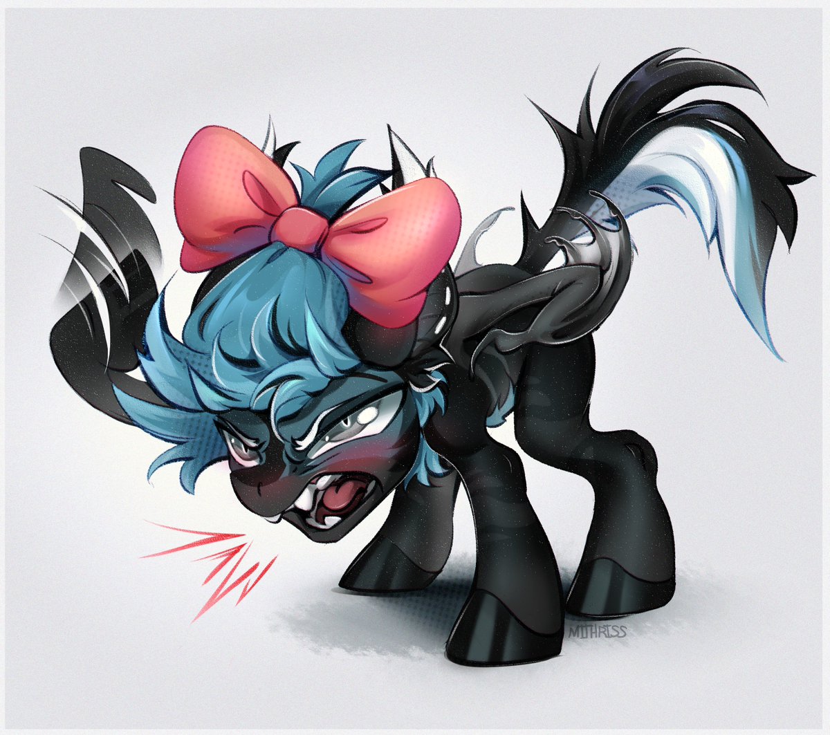mithriss_arts's tweet image. Angry and small!
#pony #mlp #mylittlepony