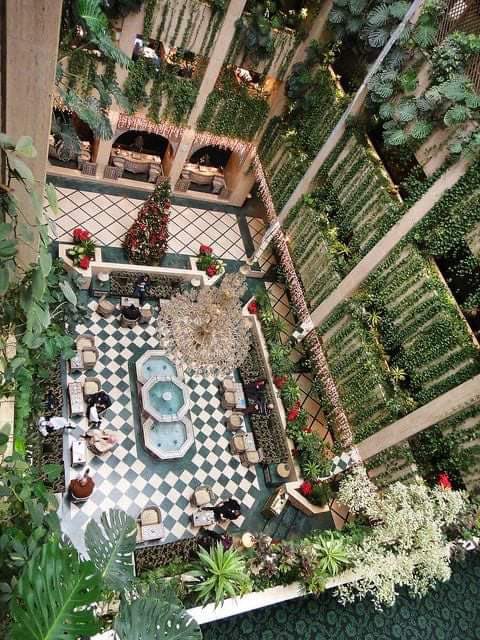 ScreenMix's tweet image. ساحة أحد المنازل في دمشق، سوريا 🌿💛