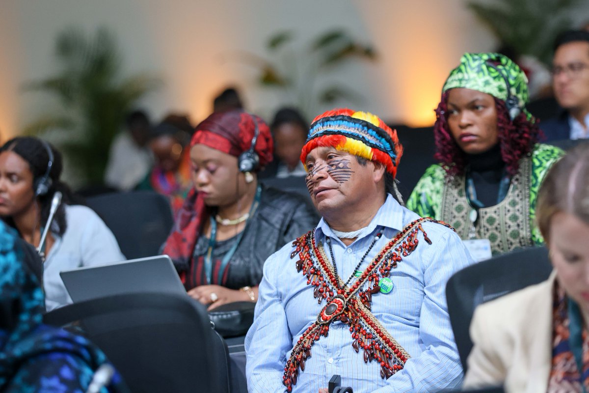 At #COP16Riyadh yesterday, <a href="/UNCCD/">UN Land and Drought</a> marked a historic milestone with its first-ever Indigenous Peoples dialogue. 

Strengthening indigenous participation in the Convention's implementation, focusing on traditional knowledge exchange and sustainable land management practices.