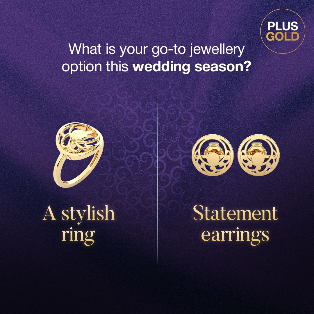PlusGoldIN's tweet photo. From classy to bold, Meera Jewellery has a wide range of products perfectly crafted to enhance your wedding vibes! ❤💫

What's your favourite pick? Drop your choices in the comments below. 💬

Download the Plus Gold App now.
https://t.co/bkn5eto77b https://t.co/HoAaszidc8