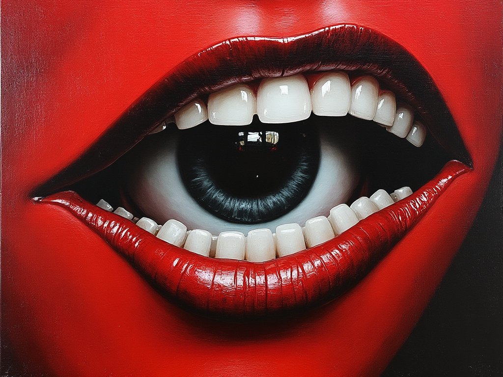 MikeRandomArt's tweet photo. ▫️look at your food▫️
🔹⚫⚪🔴🔹
#AIart #redblackwhite #redwithbandw https://t.co/aDEi9aNDsh