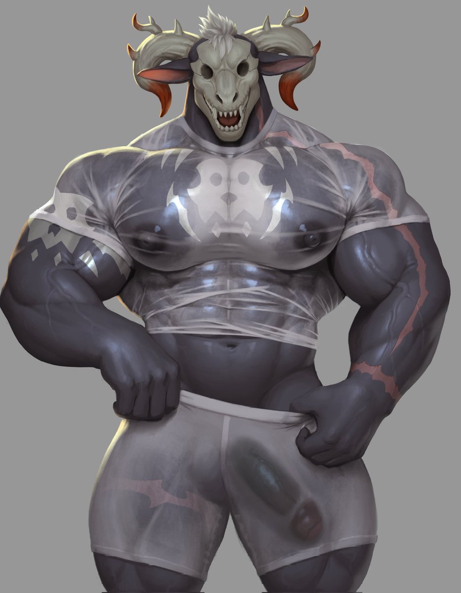 Skull_Himbo's tweet photo. " Wet Stud 🍆"

Like staring huh? Why don't you get a closer look~ ❤️‍🔥

Absolutely amazing piece by 🎨 @I_Earthist https://t.co/URpKtVuo5Y